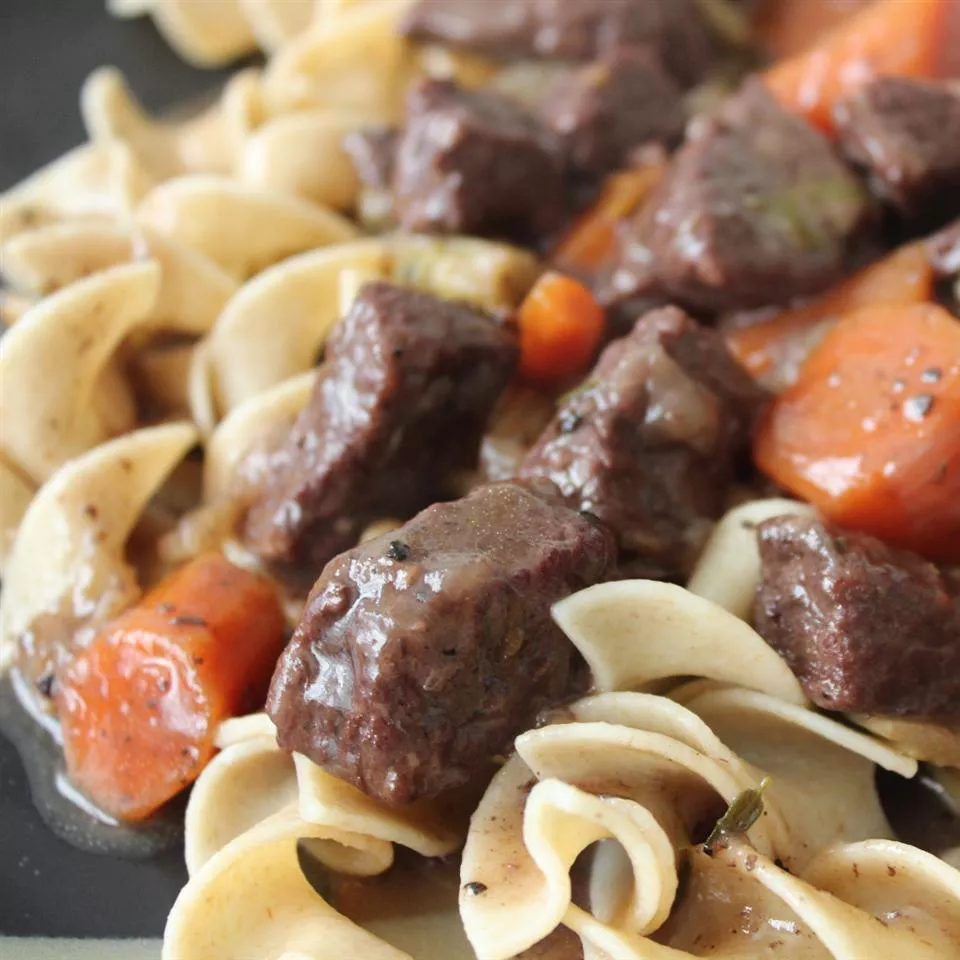 Beef Bourguignon Without the Burgundy